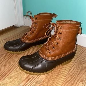 Women’s Bean Boots 8” Shearling Lined